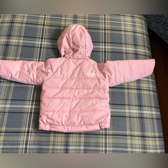 The North Face Toddler Reversible Perrito Hooded Coat Shady Rose - Picture 14 of 15